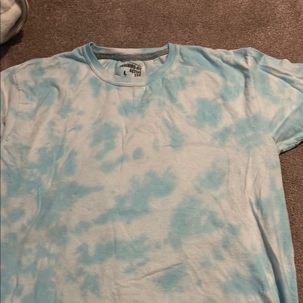 Blue Tie-Dye T-Shirt
